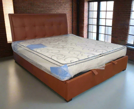 Remi Leather Gaslift Bedframe