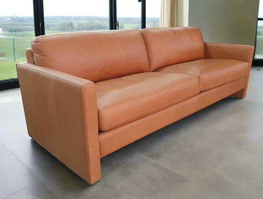 4 seater leather sofa