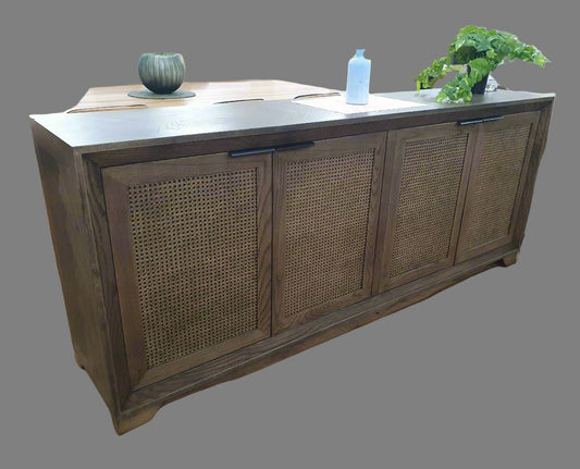 buffet oak rattan -barossa