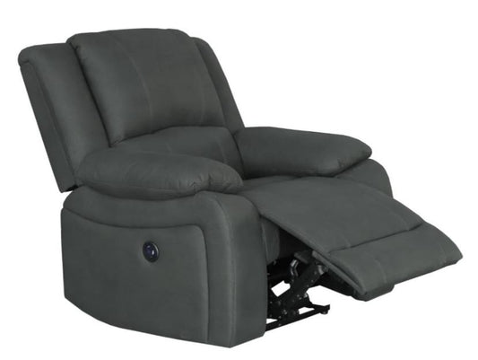 Capper Electric Recliner - Jet